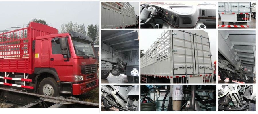 HOWO Cargo truck detail display